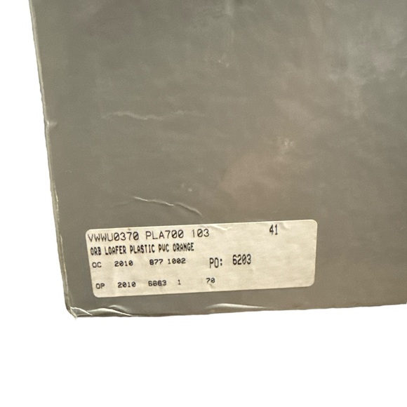 Vivienne Westwood Men's Orange Loafers - Picture 10 of 10